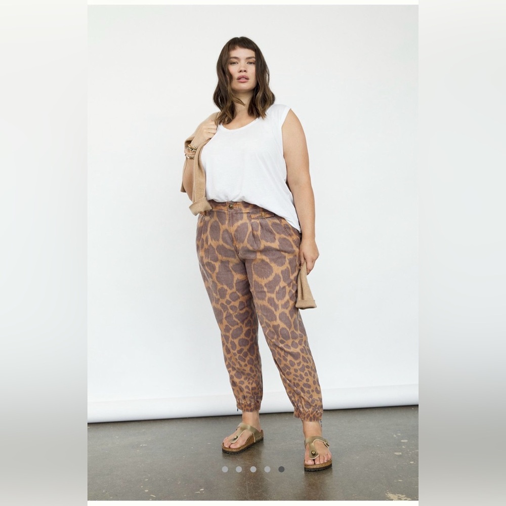 NWT Anthropologie Tamarind Trouser Joggers 10 P